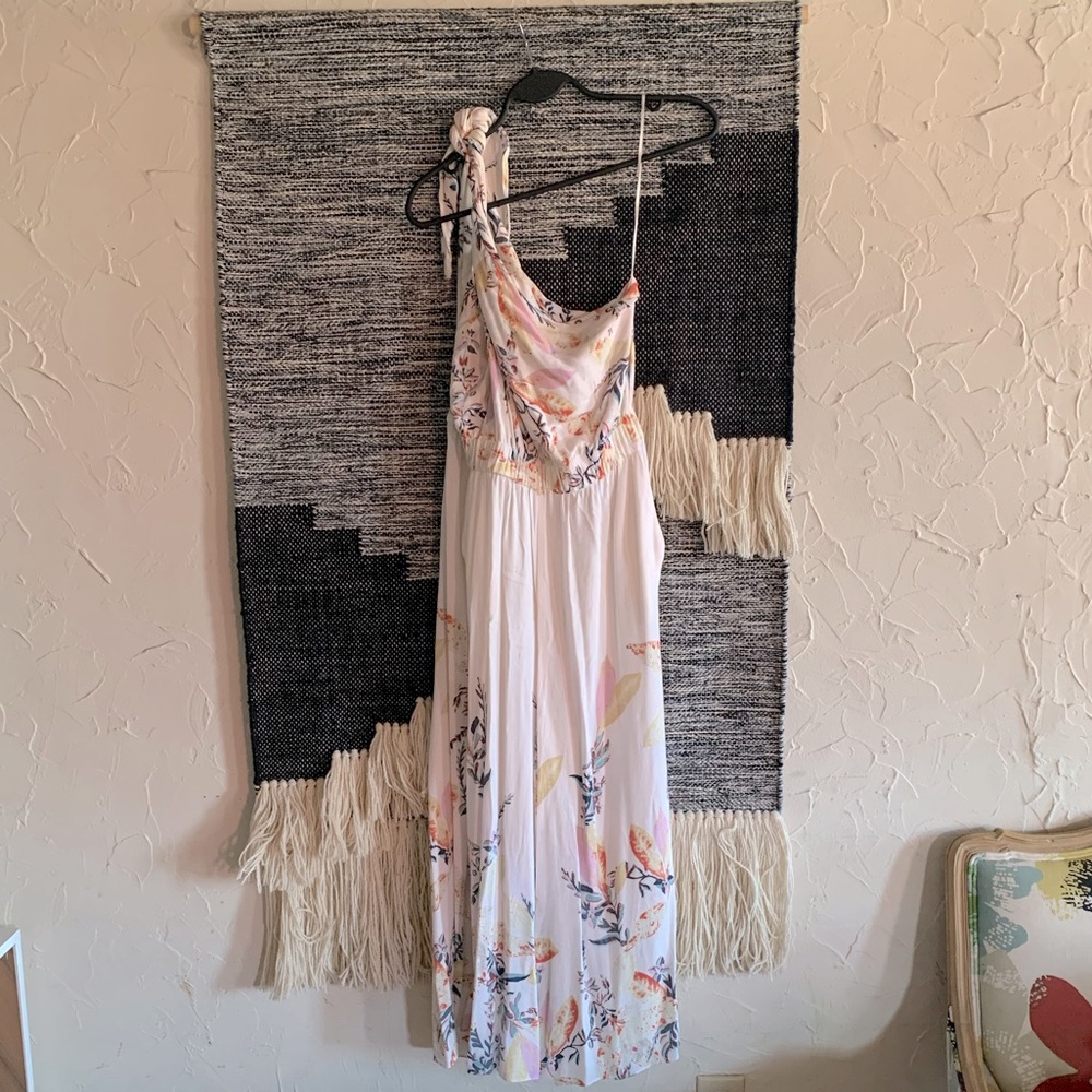 COPY - Free People Floral Print One Shoulder Romper